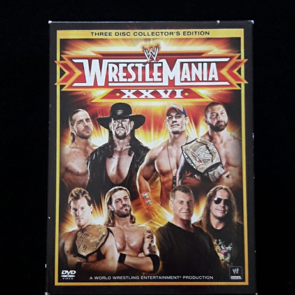 Other - Wrestle Mania XXVI: 3 DVD